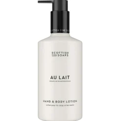 Scottish Fine Soaps Company Au Lait Hand & Body Lotion 300ml Hot