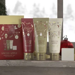 Scottish Fine Soaps Company Spiced Apple Lux Gift Cube Hot