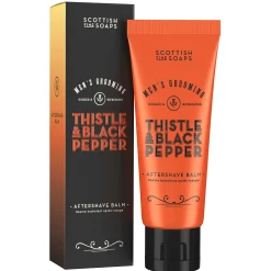 Scottish Fine Soaps Company Thistle & Black Pepper Aftershave Balm 75ml Discount