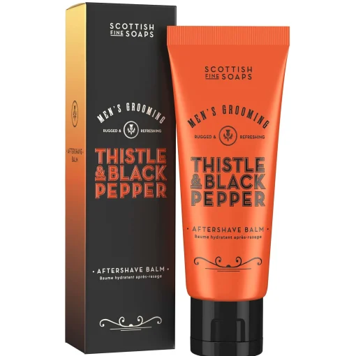 Scottish Fine Soaps Company Thistle & Black Pepper Aftershave Balm 75ml Discount