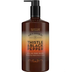 Scottish Fine Soaps Company Thistle & Black Pepper All-In-One Wash 500ml Outlet