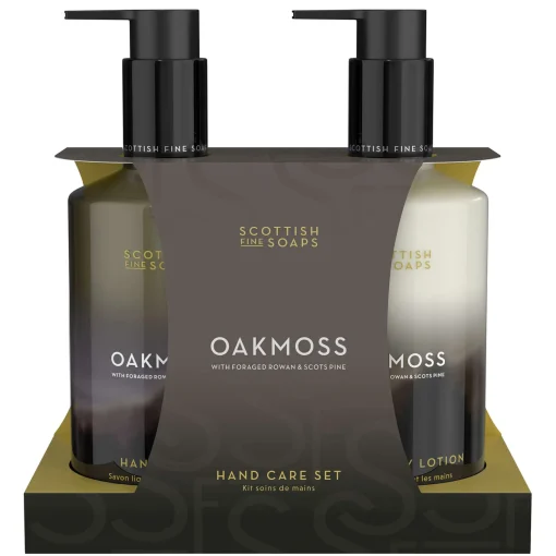 Scottish Fine Soaps Company Oakmoss Hand Care Set Hot