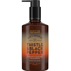 Scottish Fine Soaps Company Thistle & Black Pepper Conditioning Shampoo 300ml New