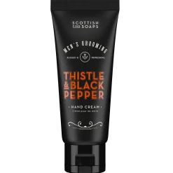 Scottish Fine Soaps Company Thistle & Black Pepper Hand Cream 100ml Outlet