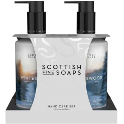 Scottish Fine Soaps Company Winterwood Hand Care Set 2 x 300ml New