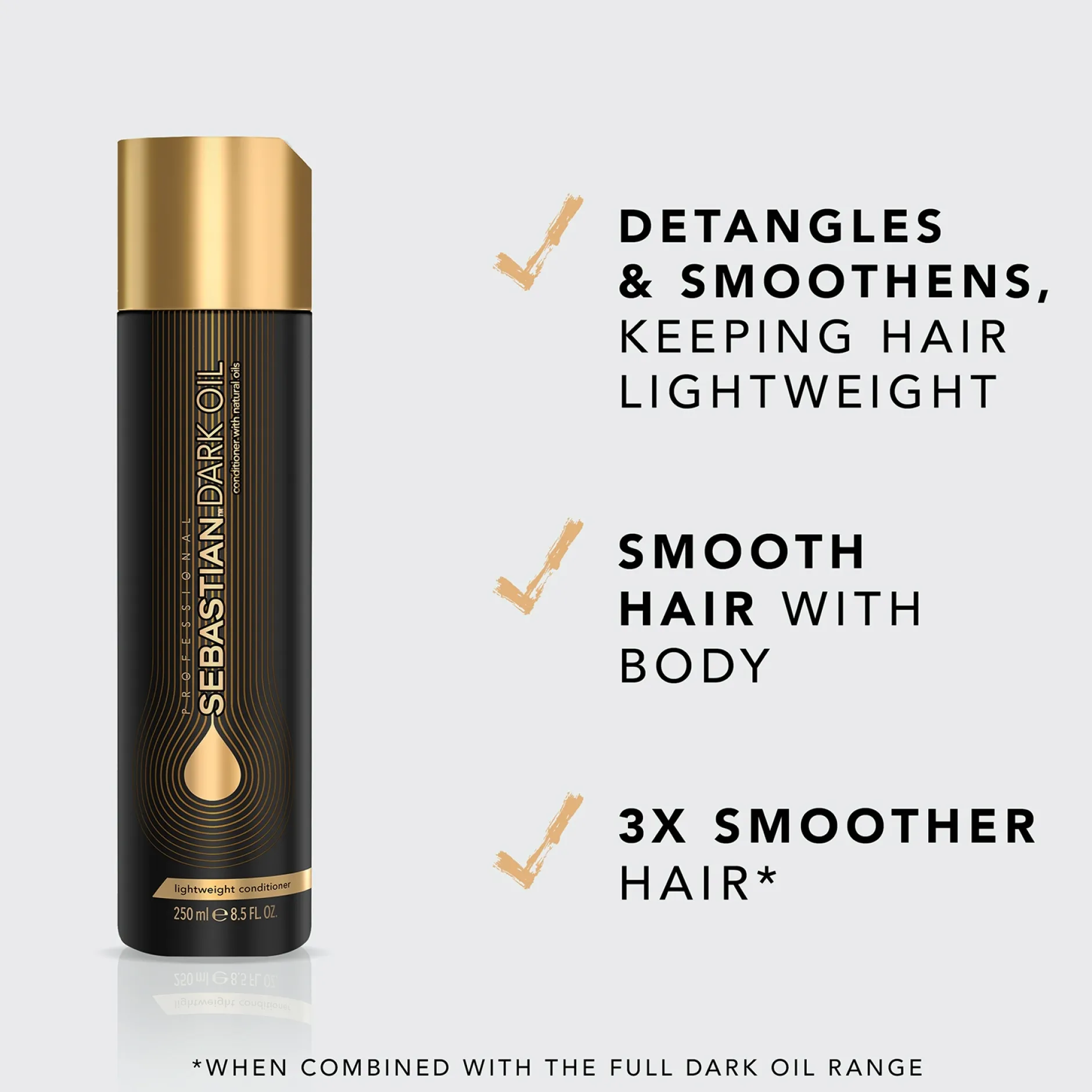 SEBASTIAN PROFESSIONAL Dark Oil Lightweight Conditioner 250ml Clearance