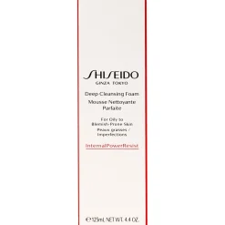 Shiseido Cleansers & Makeup Removers Deep Cleansing Foam For Oily/Blemish-Prone Skin 125ml / 4.4oz. Discount