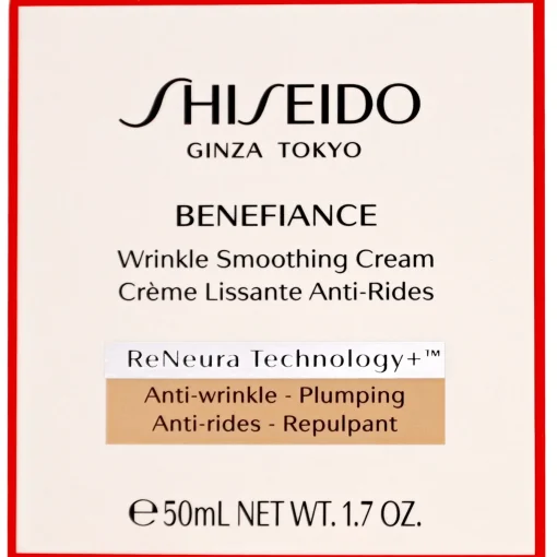 Shiseido Day And Night Creams Benefiance: Wrinkle Smoothing Cream 50ml / 1.7 oz. Outlet