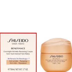 Shiseido Day And Night Creams Benefiance: Overnight Wrinkle Resisting Cream 50ml / 1.7 oz. Best