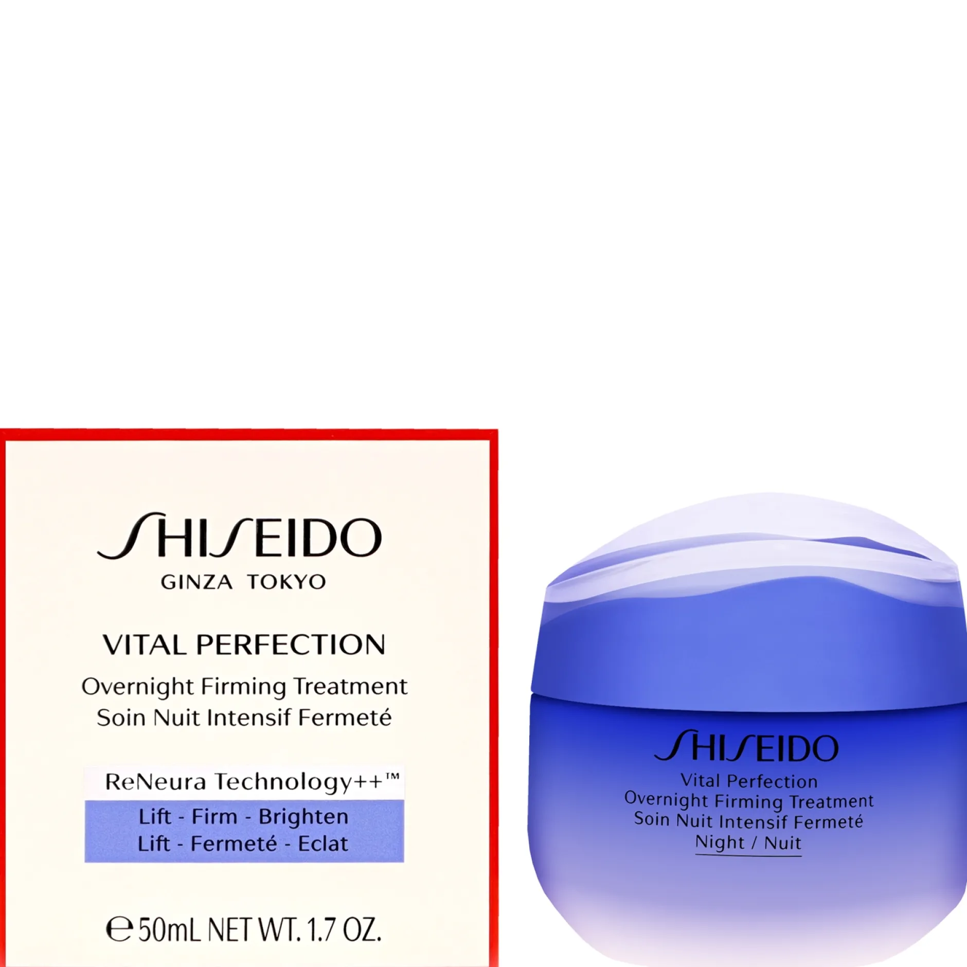Shiseido Day And Night Creams Vital-Perfection: Overnight Firming Treatment 50ml / 1.7 oz. Online