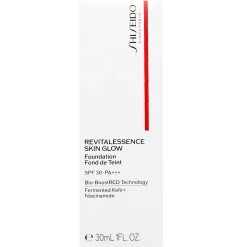Shiseido Revitalessence Glow Foundation SPF30 120 Ivory 30ml Discount