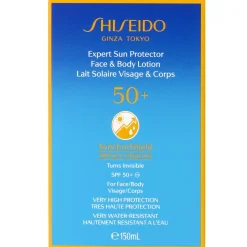 Shiseido Sun Care Expert Sun: Protection Lotion SPF50+ 150ml / 5 fl.oz. Hot