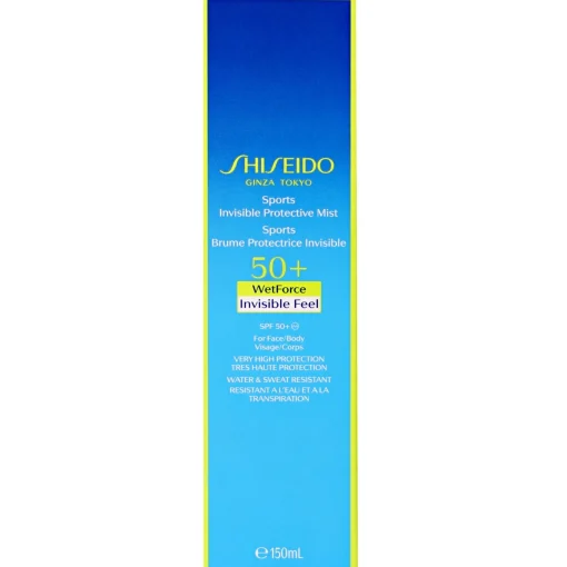 Shiseido Sun Care Sports Invisible Protective Mist SPF50+ 150ml Hot