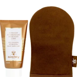 Sisley Sun Care Self Tanning Hydrating Body Skin Care 150ml & Mitt Set Sale