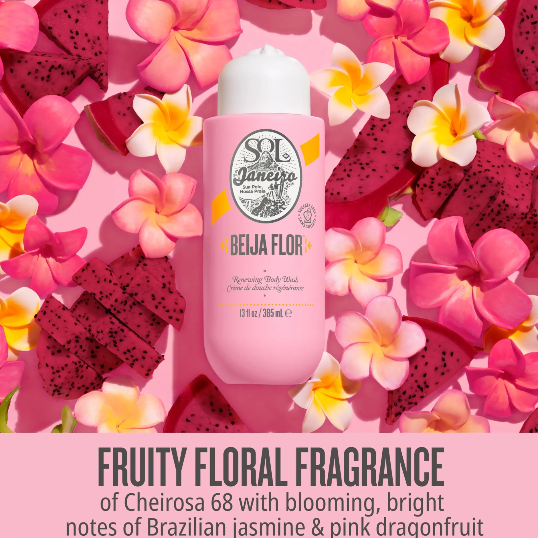 Sol de Janeiro Body Care Beija Flor Body Wash 385ml Outlet