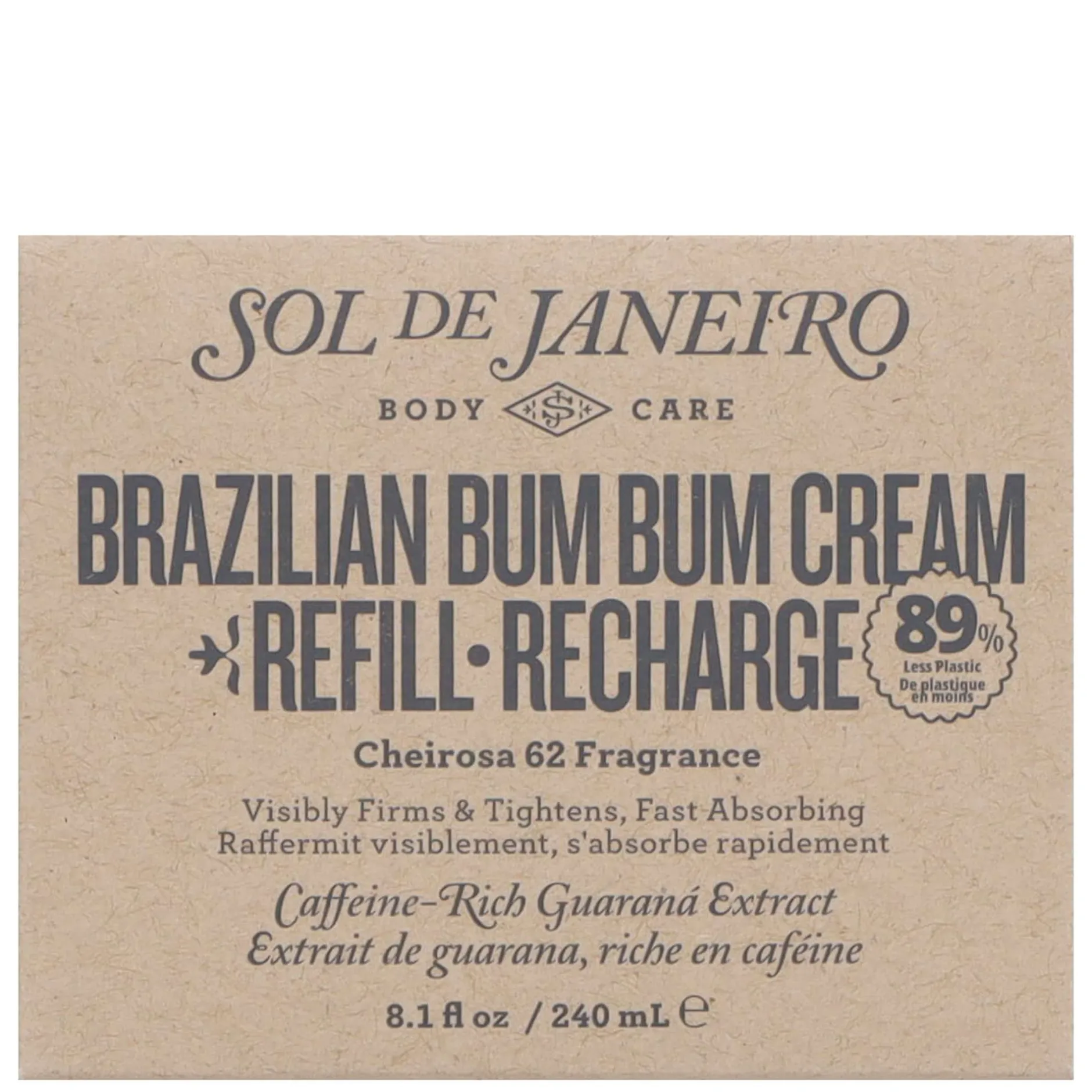 Sol de Janeiro Body Care Brazilian Bum Bum Cream Refill 240ml