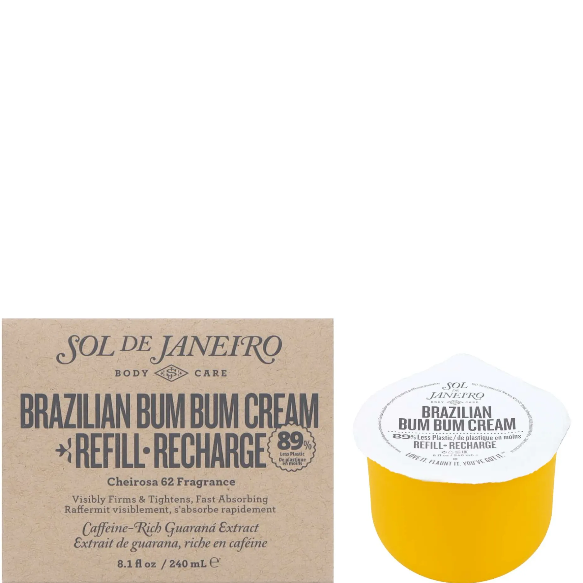 Sol de Janeiro Body Care Brazilian Bum Bum Cream Refill 240ml