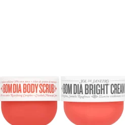 Sol de Janeiro Bundle Duo: Bom Dia Body Scrub 220g & Bright Body Cream 240ml Clearance