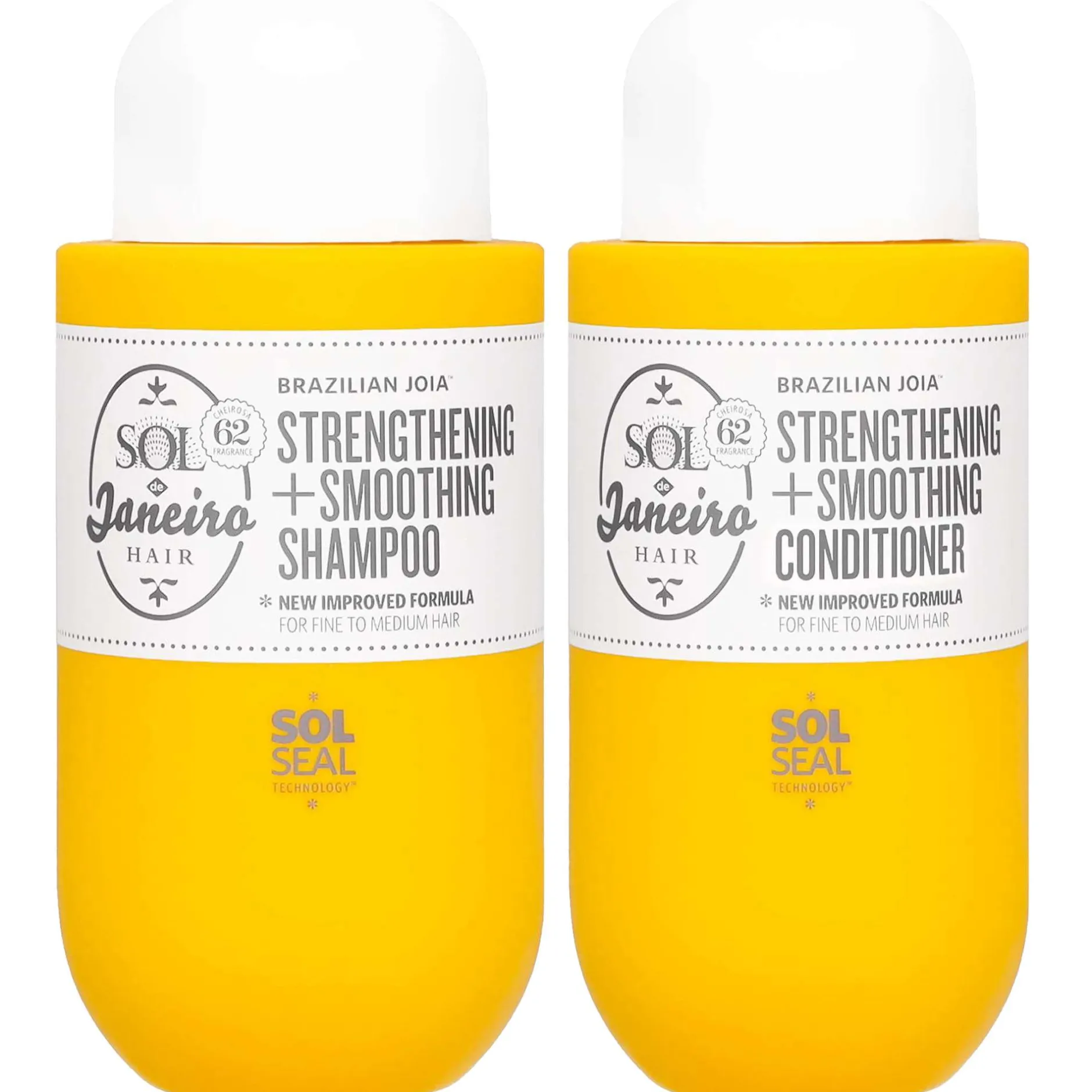Sol de Janeiro Bundle Duo: Brazilian Joia Strengthening + Smoothing Conditioner 295ml & Shampoo 295ml Online