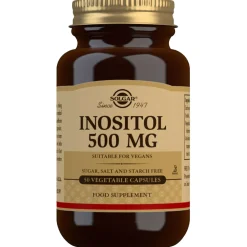 Solgar Antioxidants Inositol 500mg Vegetable Capsules x 50 Best