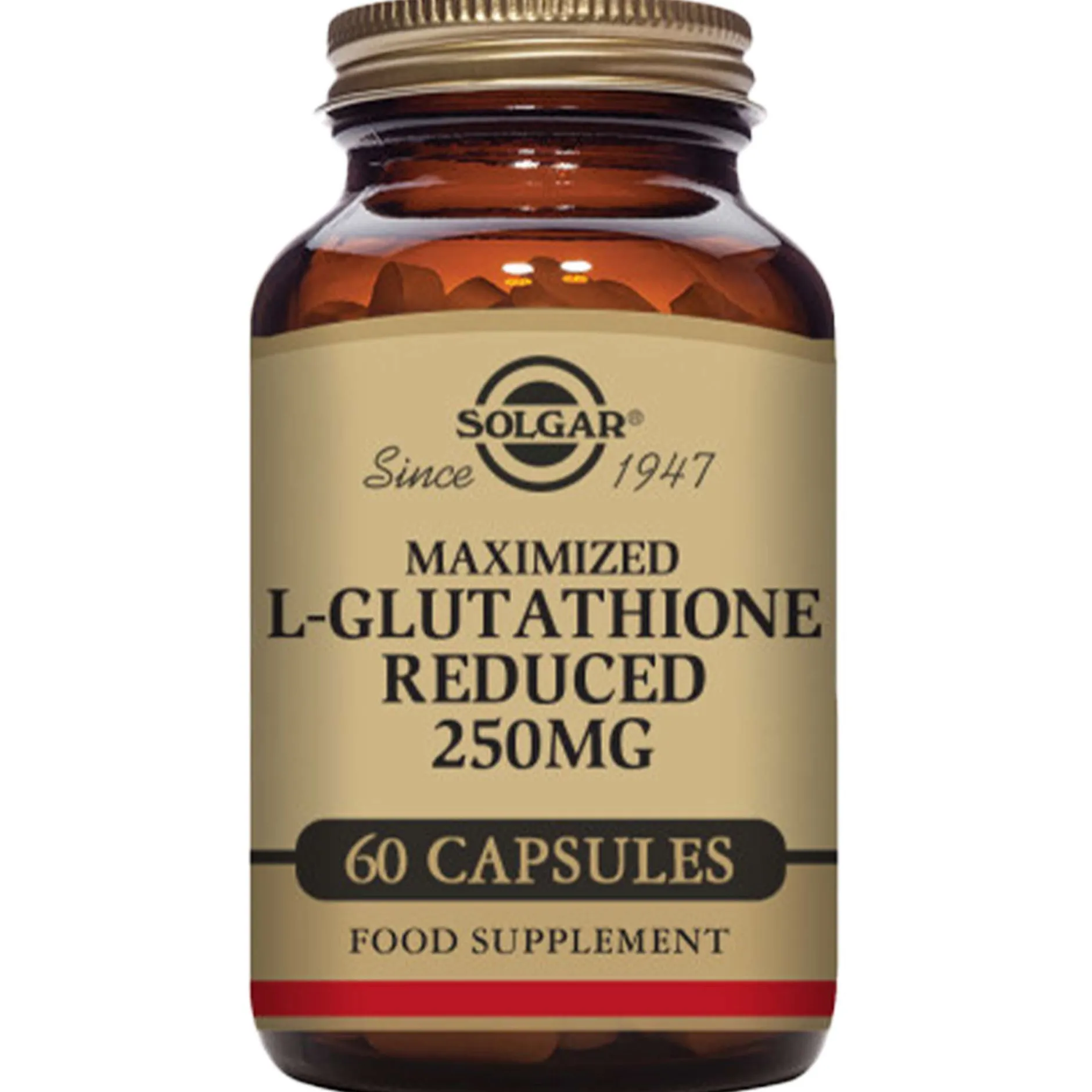 Solgar Antioxidants Maximised L-Glutathione Reduced 250mg Vegetable Capsules x 60 Sale