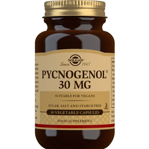 Solgar Antioxidants Pycnogenol 30mg Vegetable Capsules x 30