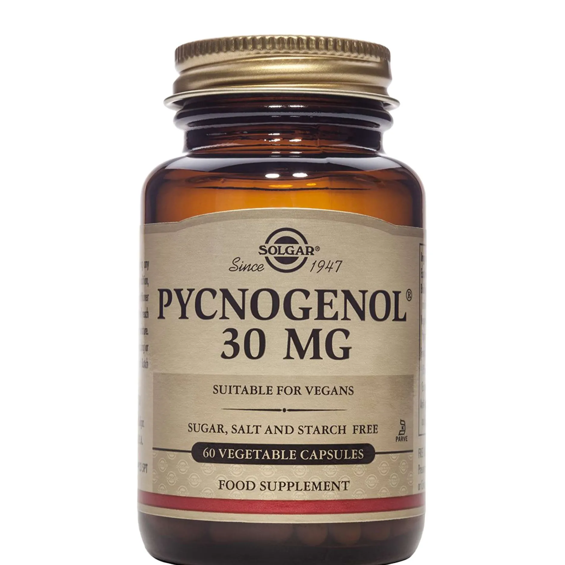Solgar Antioxidants Pycnogenol 30mg Vegetable Capsules x 60 Hot