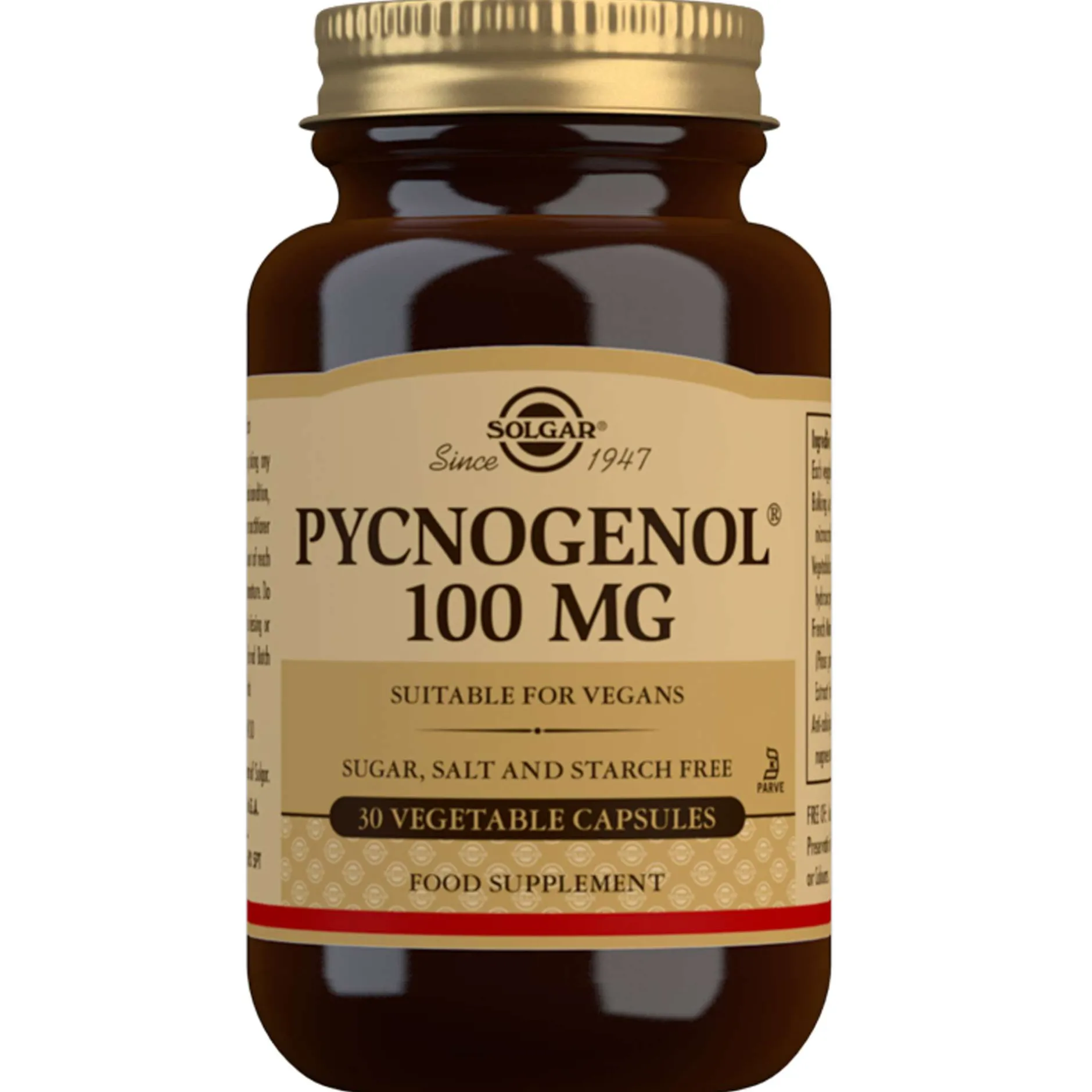 Solgar Antioxidants Pycnogenol 100mg Vegetable Capsules x 30 Clearance