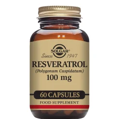 Solgar Antioxidants Resveratrol 100mg Vegetable Capsules x 60