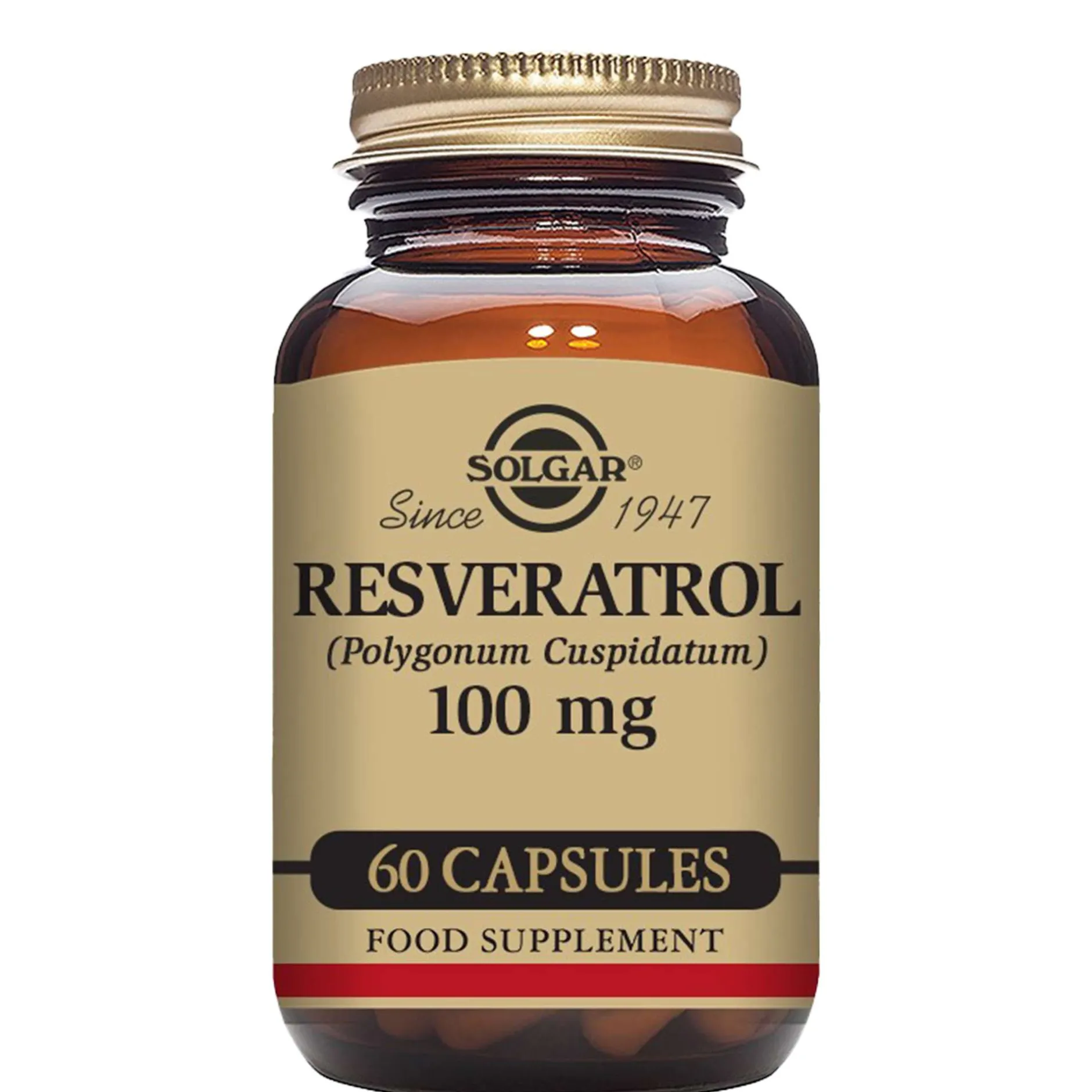 Solgar Antioxidants Resveratrol 100mg Vegetable Capsules x 60