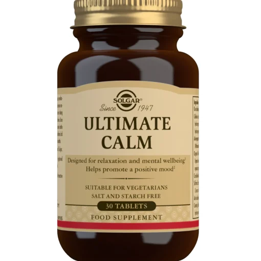 Solgar Botanical & Herb Ultimate Calm Tablets x 30 New