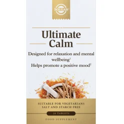 Solgar Botanical & Herb Ultimate Calm Tablets x 30 New