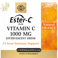 Solgar Energy Ester-C Plus Effervescent Powder Sachet x 21 Outlet