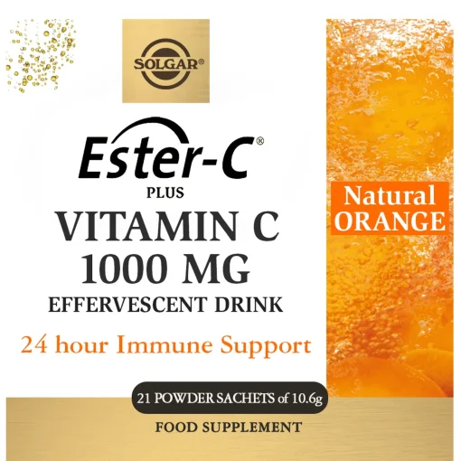 Solgar Energy Ester-C Plus Effervescent Powder Sachet x 21 Outlet