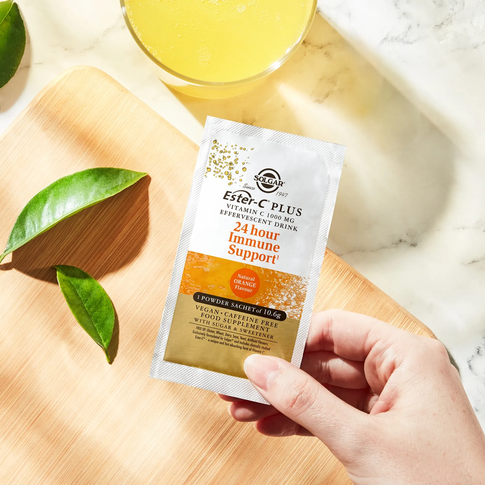 Solgar Energy Ester-C Plus Effervescent Powder Sachet x 21 Outlet