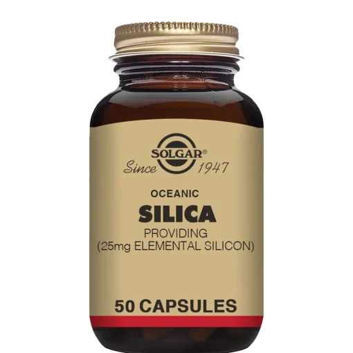 Solgar Minerals Oceanic Silica 25mg Vegetable Capsules x 50 Outlet