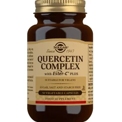 Solgar Specialty Quercetin Complex with Ester-C Plus Vegetable Capsules x 50