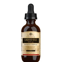Solgar Vitamins Liquid B12 2000 µg with B-Complex 59ml Clearance