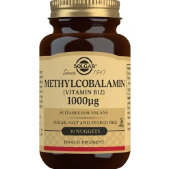 Solgar Vitamins Methylcobalamin (Vitamin B12) 1000 mcg Nuggets x 30 Outlet