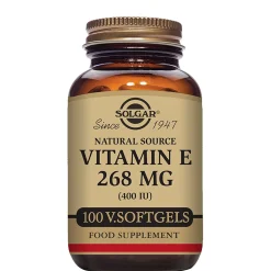 Solgar Vitamins Natural Source Vitamin E 268mg (400 IU) Softgels x 100 Hot