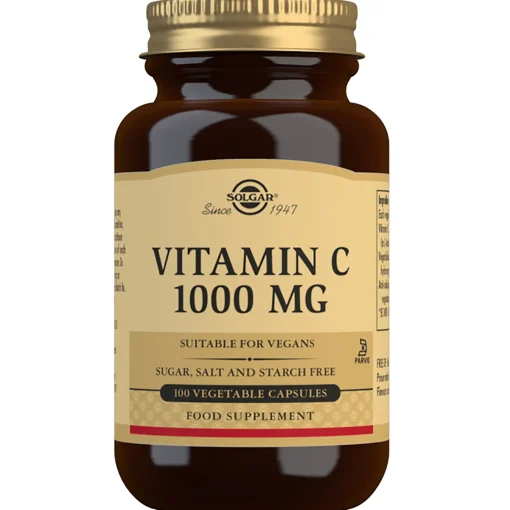 Solgar Vitamins Vitamin C 1000mg Vegetable Capsules x 100 Discount