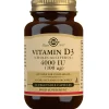 Solgar Vitamins Vitamin D3 (Cholecalciferol) 4000 IU (100 µg) Vegetable Capsules x 60 New