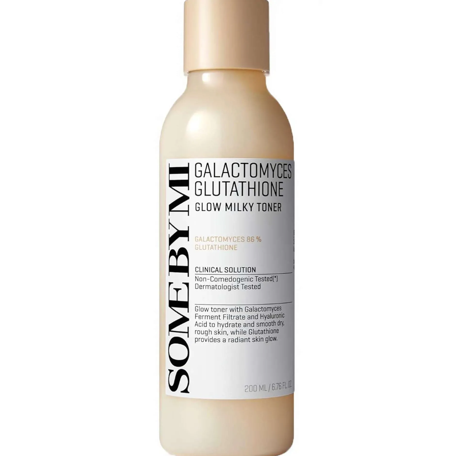 Some By Mi Skincare Galactomyces Glutathione Glow Milky Toner 200ml New
