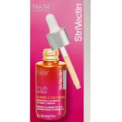 StriVectin Multi-Action Super-C Retinol Brighten & Correct Vitamin C Serum 30ml New