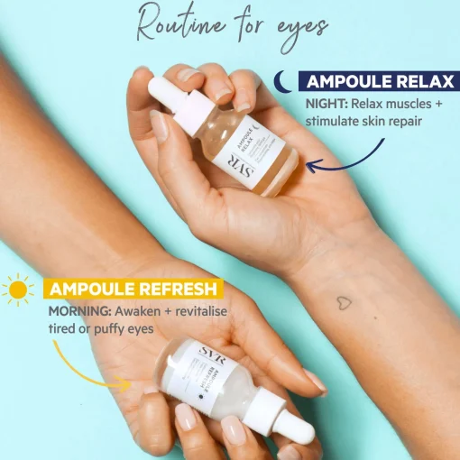 SVR [A] [B3] [C] Ampoule Relax Regenerating Night Eye Serum 15ml Best