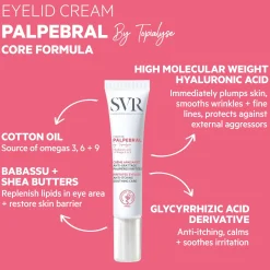 SVR Palpebral Soothing Eczema Eye Cream For Dry Skin 15ml Best