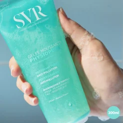 SVR Physiopure Foaming Wash-Off Gel for Balanced Skin 200ml New