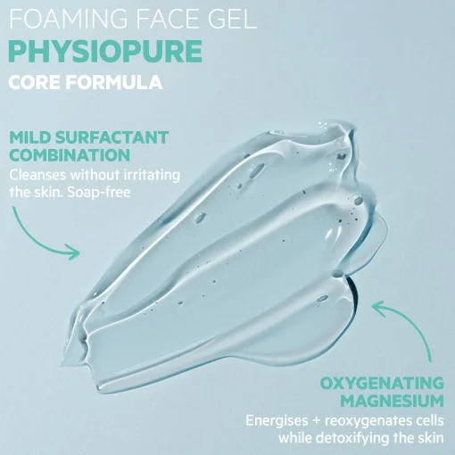 SVR Physiopure Foaming Wash-Off Gel for Balanced Skin 200ml New