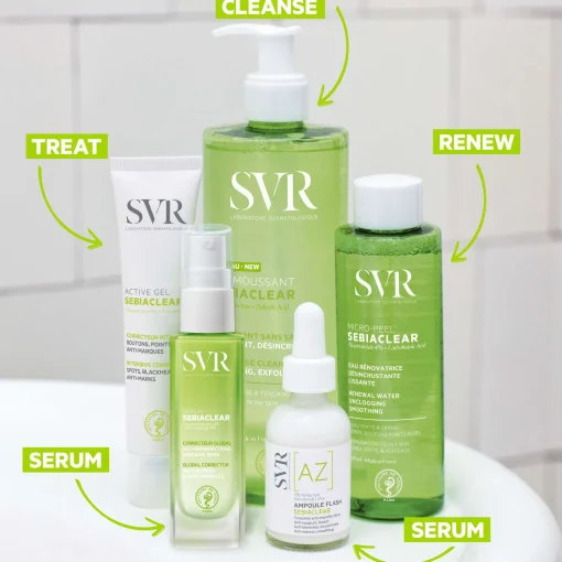 SVR Sebiaclear Active Anti-Blemish Face Gel-Cream 40ml Discount