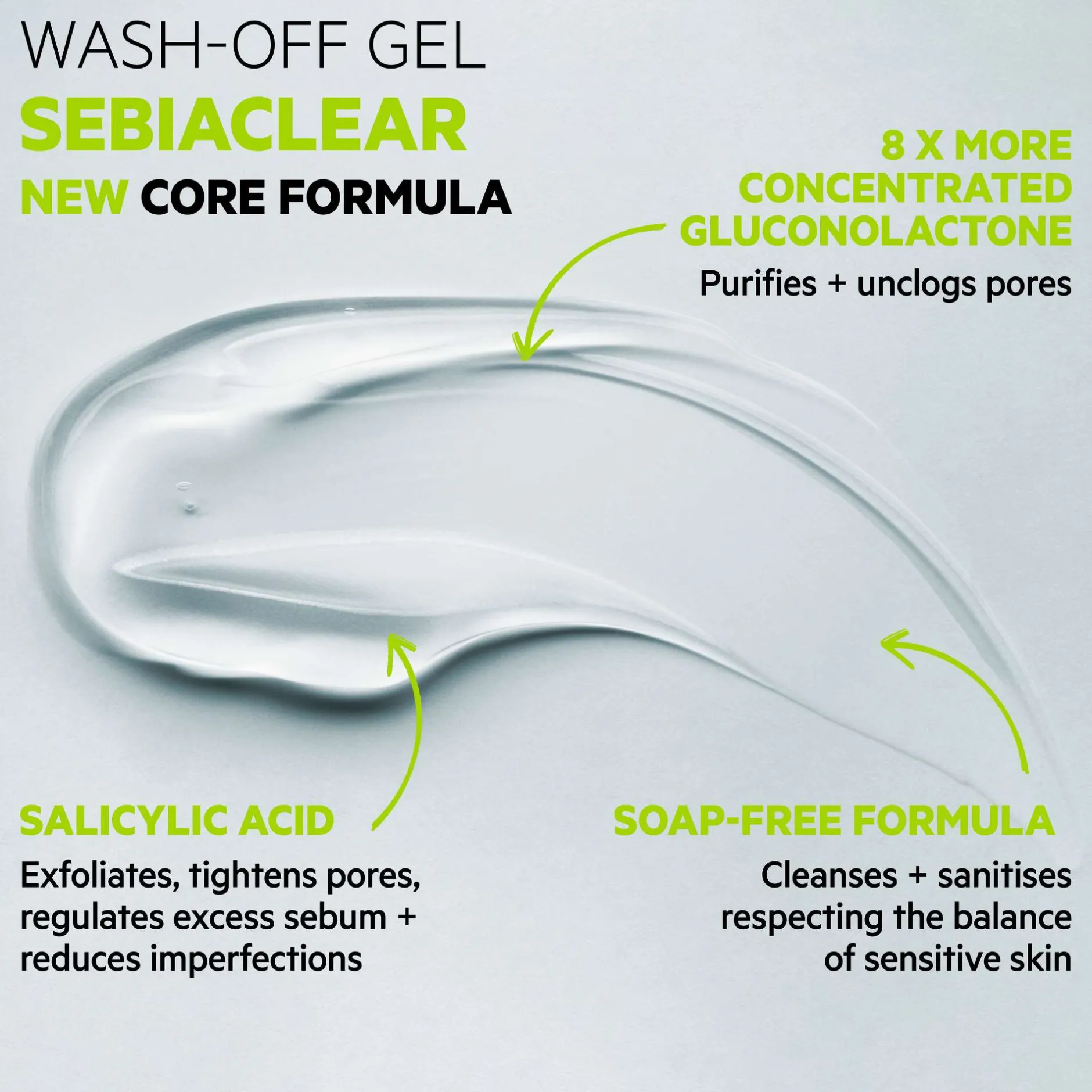 SVR Sebiaclear Foaming Salicylic Acid Cleanser Refill 400ml Sale